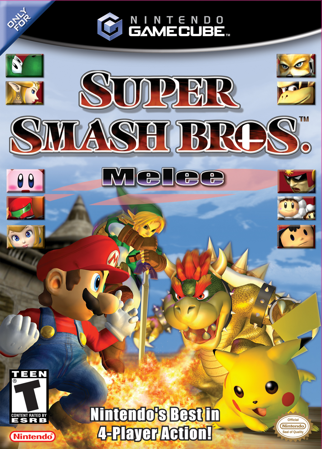 Smash Bros Box Art