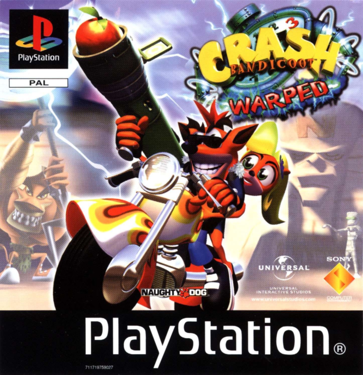 Crash Bandicoot 3 Box Art