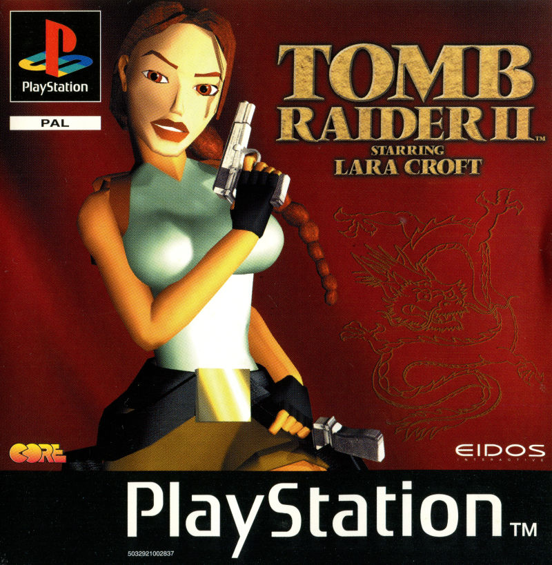 Tomb Raider 2 Box Art