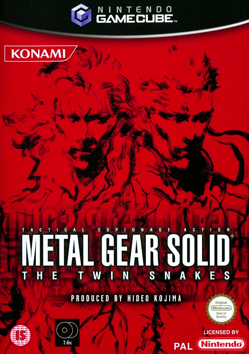 Metal Gear Solid Box Art